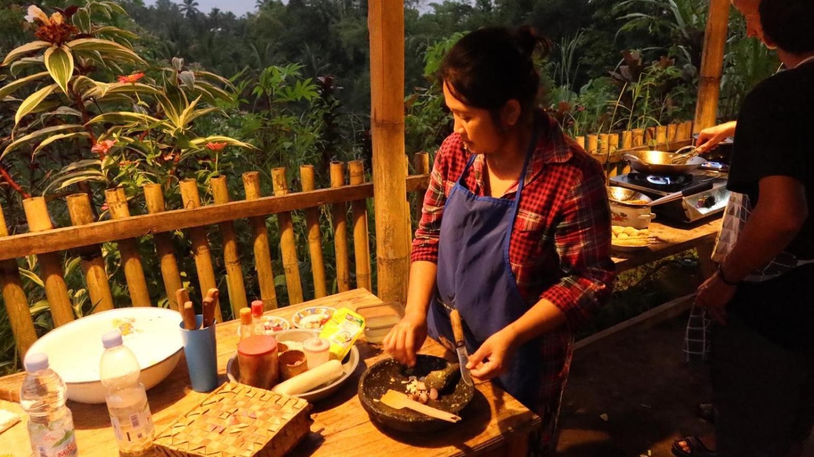 Girang Rinjani Bungalows Tetebatu Eksteriør bilde